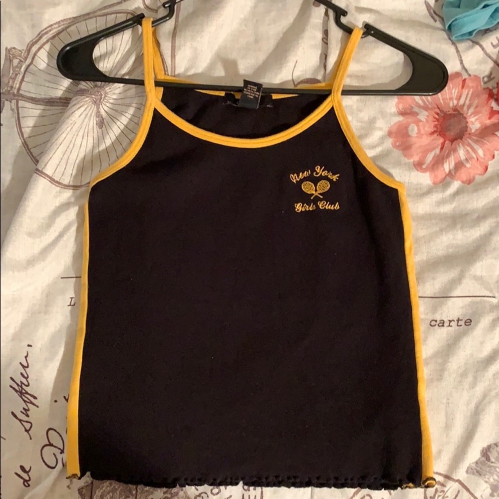 New York tennis girls club top